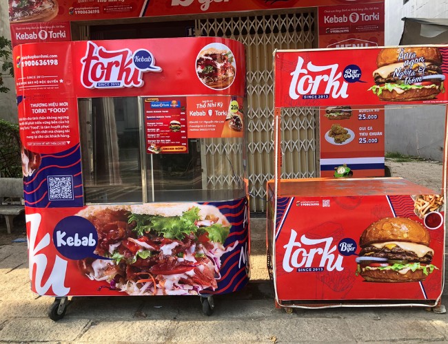 Torki kinh doanh hamburger theo hình thức nhượng quyền thương hiệu