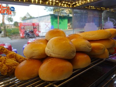 vỏ bánh hamburger