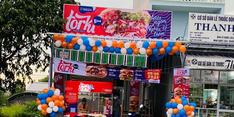 Nhượng quyền kinh doanh hamburger Torki - thương hiệu hàng đầu Việt Nam